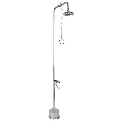 Stainless Steel Freestanding Outdoor Shower
