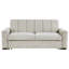 Revêtement gris avec lit escamotable, structure en bois massif et contreplaqué, pièce de salon transitionnelle, poids de produit de 192,22 lb, canapé-lit ouvert convertible 2 options