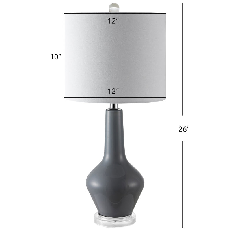 Chirag Table Lamp, Gray