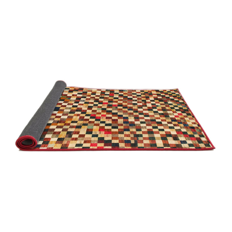 Abstract Indoor Rug, Round 4'