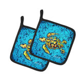 Caroline's Treasures Martin Welch New Artwork Polyester Potholder Set