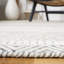 Tapis ivoire / gris en laine / coton tissé à la main Martha Stewart 9606-66652876