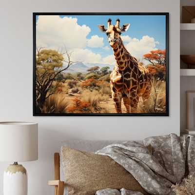«African Savannah Stroll I» sur toile