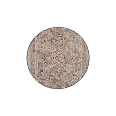 Machine Washable Gray Area Rug