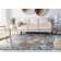 Kourtnee Shag Hand Tufted Wool Southwestern Rug