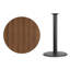 Plateau de table rond en stratifié de 24 po avec base de bar ronde de 18 po Jamey-1870724603-1869829975-1867976236