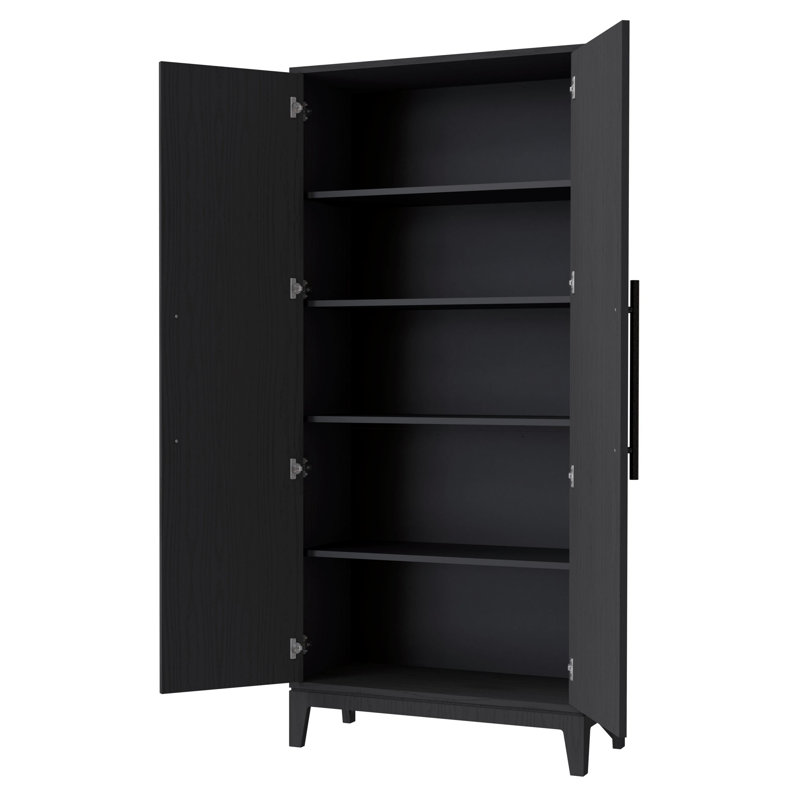 Millie IV Storage Cabinet, Black