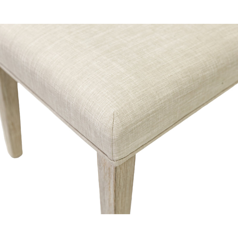 Meshayla Two Modern Farmhouse Side Chairs, Dining Chairs, Brown