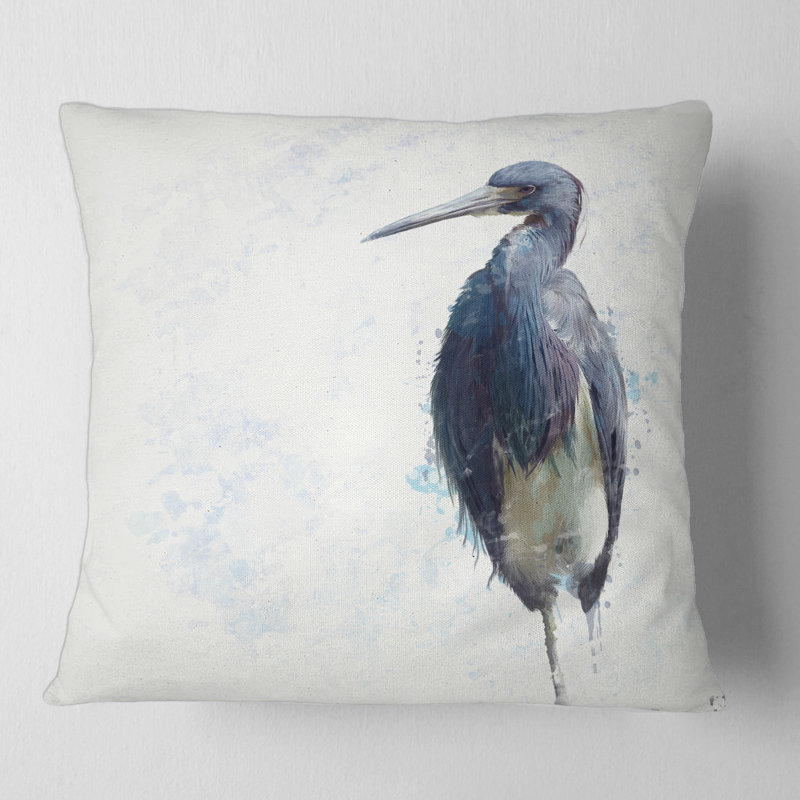 Coussin Tricolore Heron, 18" x 18"