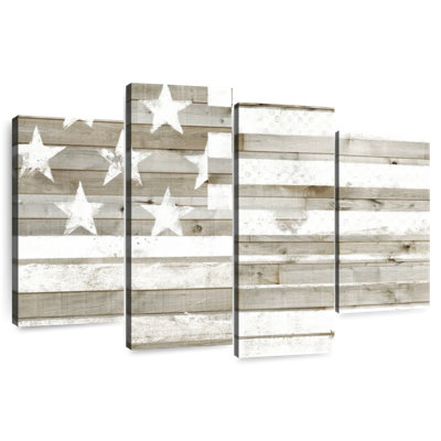 Borges Rustic Americana Flag