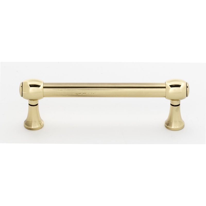 Poignée barre Royale, Antique poli, 3.5''