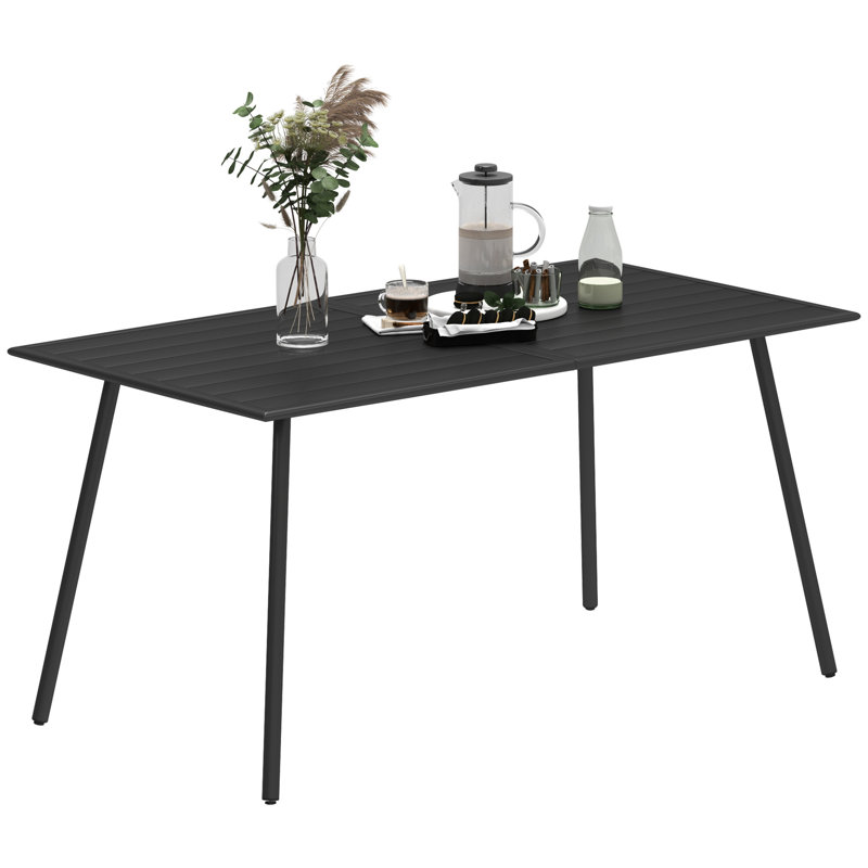 Rectangular 6 - Person 150Cm L Outdoor Table