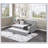 Upholstered Daybed With Trundle, Wood Frame With Tufted Buttons And Copper Nails