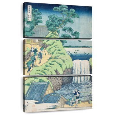 Alvord Waterfall At Aoigaoka In Edo