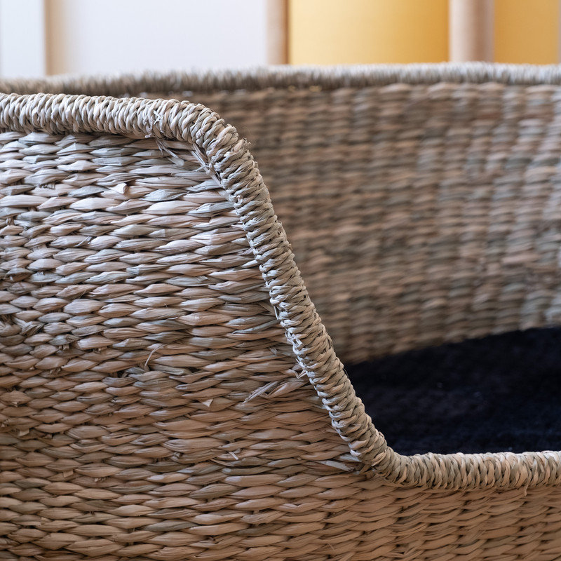 Polyester Pet Bed, 26cm H x 69cm W x 45cm D