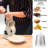 Ultimate Rotary Cheese Grater Set With 3 Precision, Interchangeable Stainless Steel Blades For Cheese, Vegetables, Nuts, And More