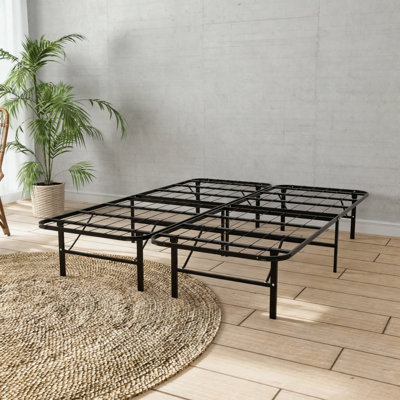 Omne Steel Black Twin  Platform Foundation