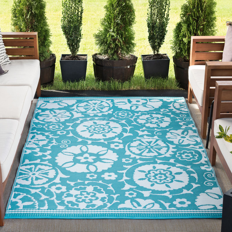 Trentin Indoor / Outdoor Rug, Rectangle 5'11" x 8'10"