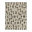 Moroccan Hand Knotted Geometric Area Rug in Gray, Black, Ivory-34318549