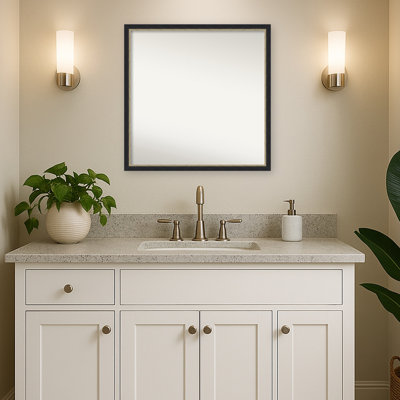 Miroir mural de salle de bain Phillip