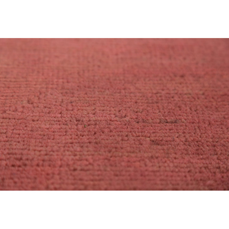 Tapis de couloir moderne rose clair Gabbeh 3 x 10