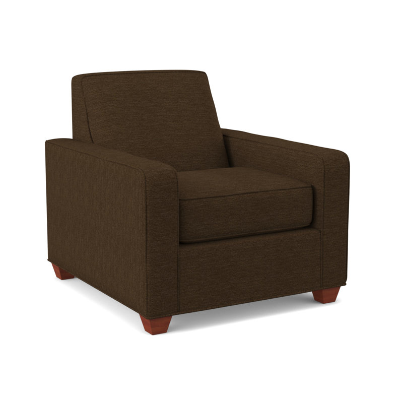 Avery Upholstered Armchair, BM Cherry, Antic Chocolate