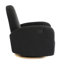 Fauteuil inclinable et pivotant 360 ° - noir-1562818480