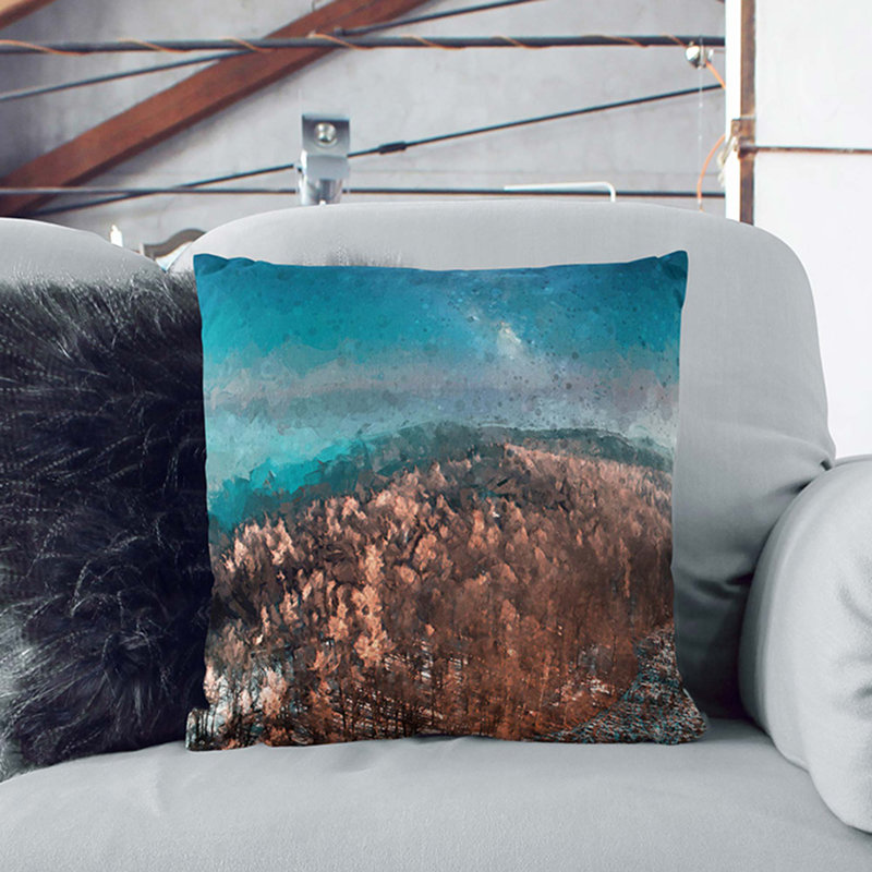 Square Throw Cushion, 55cm H x 55cm W x 20cm D