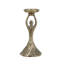 Porte-pilier abstrait pour figurine humaine