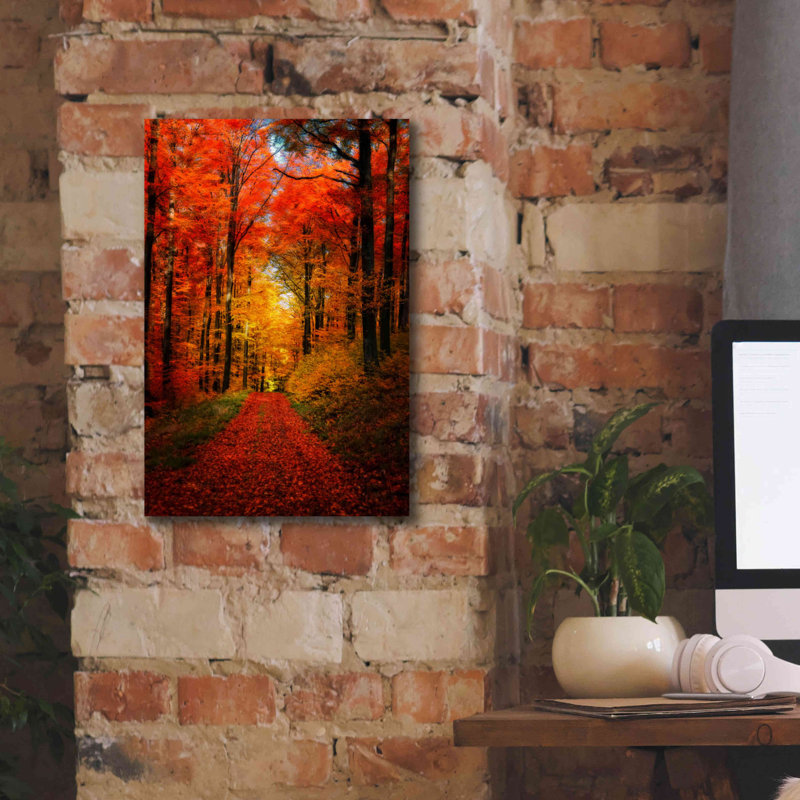 «Forest Garden» par Philippe Sainte-Laudy, art mural sur toile, H 18 po x l 12 po x P 0,75 po