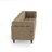 4 - Piece Upholstered Camel Tufted Corduroy Modular Sectional with Pillow Back-612901932-612901931-613108628