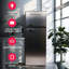 Frigidaire 7.5 cu. ft. Fridge Freezer Combo, Apartment Size Upright Refrigerator, Platinum
