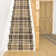 Runner Abrams Plaid Indoor Area Rug