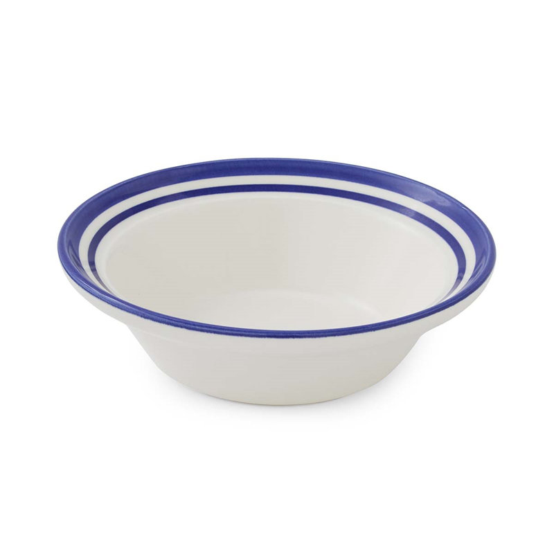 Portmeirion, Potters Stripe - Soup Plate, Blue