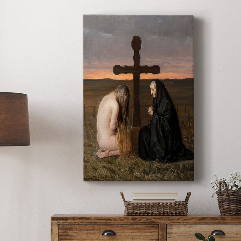 Chagrin - toile tendue par Anna Ancher, 12 x 18
