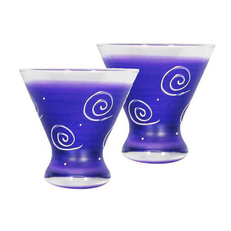 7 oz. Peruvian Splendor Verre cosmos, Mauve