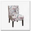 Fauteuil d'appoint contemporain sans accoudoirs