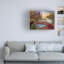 «Autumn Evening» par Bigelow, impression sur toile tendue-1415841009