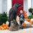 Giant Gothic Raven Statue