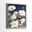 FLORAL Series CCCLLXVI-Impression encadrée de qualité supérieure - prête à être accrochée - aucun clou requis - aucun clou requis-510121869-510121864
