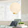 Luminaire sphère suspendu 1 lumières simple Buchanan