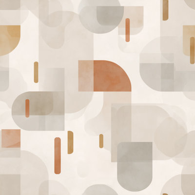 Papier peint moderne Mid Century