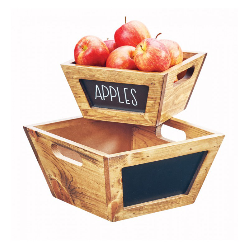 Madera Chalkboard Bowl, 5" H x 10" W x 10" D