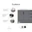 Ensemble de meuble-lavabo double 72 po Belmar-1150655383