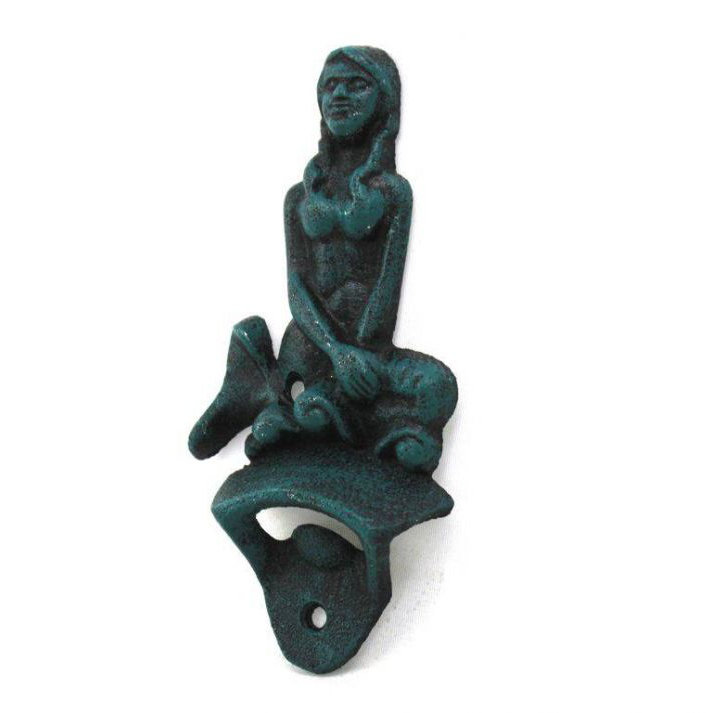 Ouvre-bouteille Justina Mermaid, Bleu Seaworn
