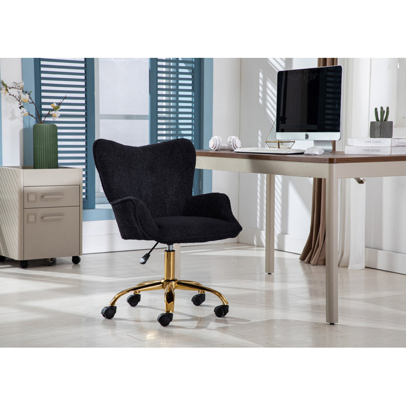 Chaise de bureau Dorecht, Noir