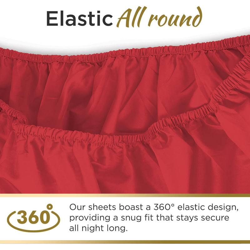 Ensemble de draps 100% microfibre double brossé - très doux et infroissable - poches profondes de 15 po - idéal pour les dortoirs, les hôpitaux et les lits séparés - ensemble de 3 pièces