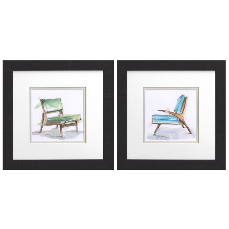 Retro Comfort A Framed Art