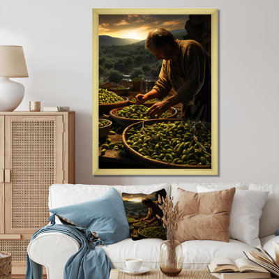 Espagne Espagne Olive Harvest II - impression