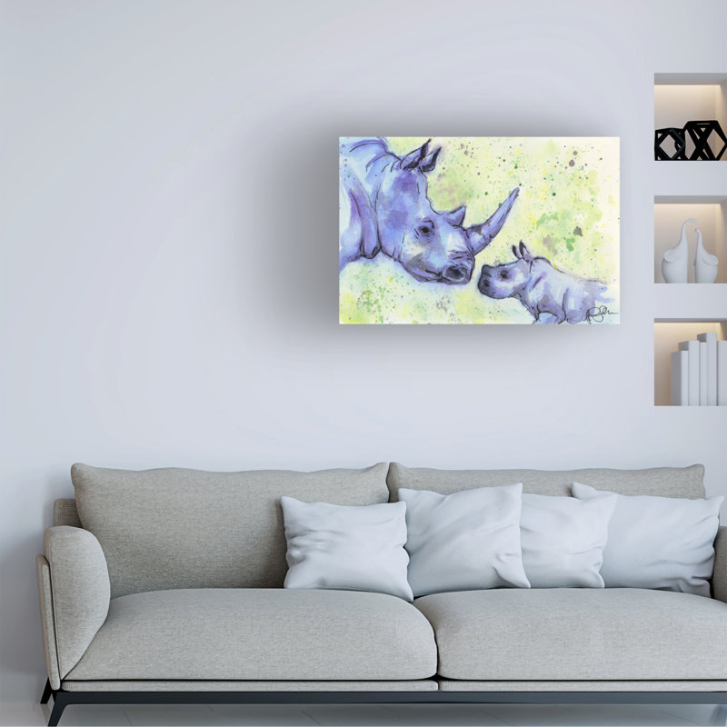 Art sur toile Rhin Anika Goodhue, H 12 po x l 19 po